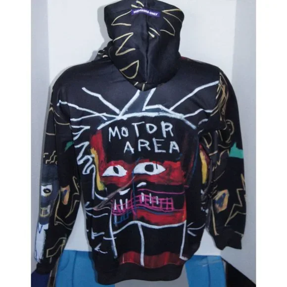 Jean Michel Basquiat X Members Only Hoodie - Picture 3 of 15
